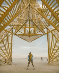 Man at Burning Man
