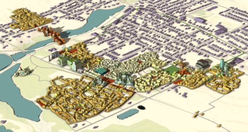 New Waterford overview from the southwest