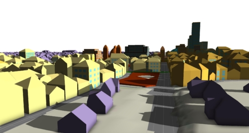 Waterford Thompson Rd looking east to new tunnel