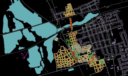 Waterford black overview map