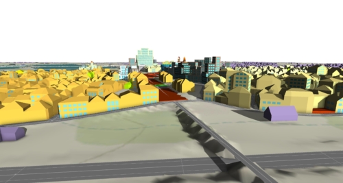 Waterford view North TCT bridge and Thompson Rd