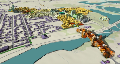 Waterford view S over OldLondonBridge